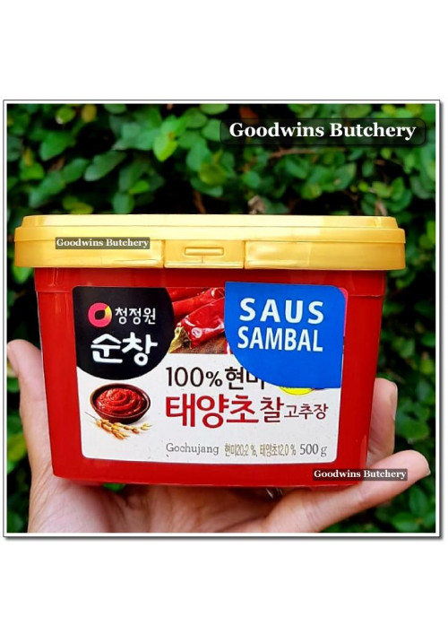Paste Korea Daesang Chung Jung One SUNCHANG GOCHUJANG hot pepper sauce PASTA CABE SAUS SAMBAL 500g